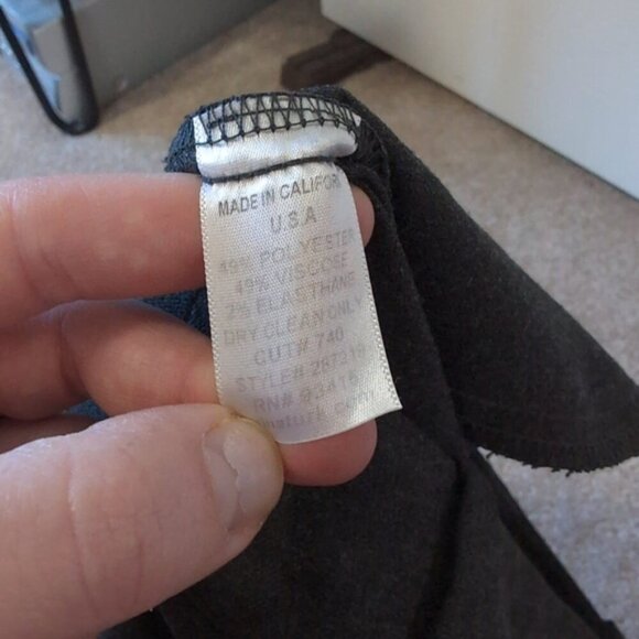 Trina Turk USA Preppy Wide Leg Pleated Business Career Feminine Grey Trousers 8 - Picture 3 of 8